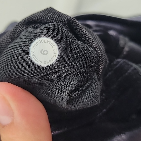 Lululemon Wunder Lounge High Rise Tight Velvet 28" Black Leggings Size 6 - Picture 8 of 8